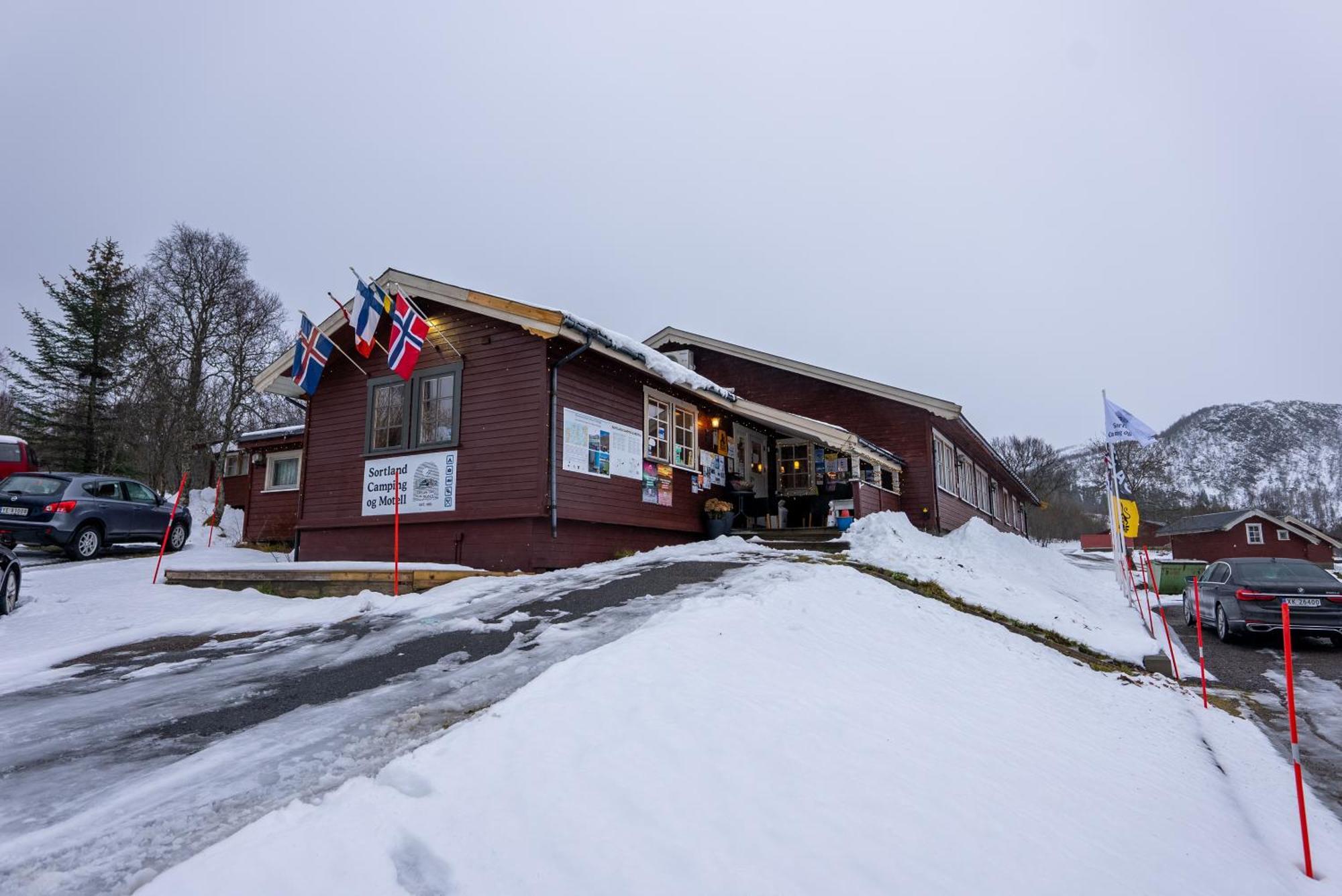 Sortland Camping Og Motell As المظهر الخارجي الصورة